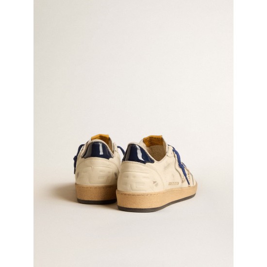 Ball Star LTD with embroidered star and blue patent leather heel tab Ball Star LTD with embroidered star and blue patent leather heel tab