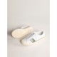 Yatay Model 1B sustainable sneakers with white bio-based upper and silver recycled glitter Y Yatay Model 1B sustainable sneakers with white bio-based upper and silver recycled glitter Y