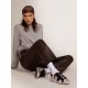 Women's Super-Star in silver leather with contrasting inserts Women's Super-Star in silver leather with contrasting inserts