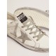Women's Super-Star with silver sparkle foxing and metal stud lettering Women's Super-Star with silver sparkle foxing and metal stud lettering