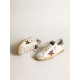 Super-Star with a tan star and pink glitter heel tab Super-Star with a tan star and pink glitter heel tab