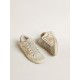 Super-Star LTD in canvas with sand star and glitter heel tab Super-Star LTD in canvas with sand star and glitter heel tab
