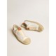 Women’s Super-Star LTD in canvas with white leather star and raffia toe Women’s Super-Star LTD in canvas with white leather star and raffia toe