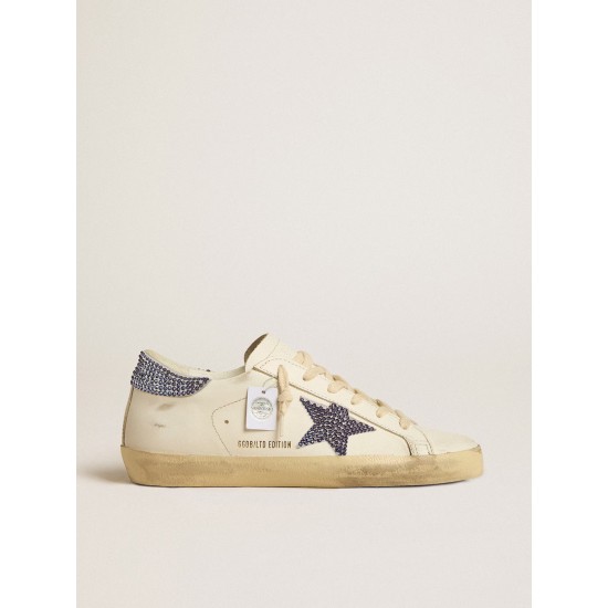 Women’s Super-Star LTD with suede star and heel tab with Swarovski crystals Women’s Super-Star LTD with suede star and heel tab with Swarovski crystals