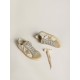 Women’s Super-Star in nappa with ice-gray suede star and black embroidery Women’s Super-Star in nappa with ice-gray suede star and black embroidery