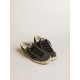 Women’s Super-Star in black Swarovski crystals with black suede star Women’s Super-Star in black Swarovski crystals with black suede star