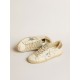 Super-Star with silver leather star and crocodile-print leather heel tab Super-Star with silver leather star and crocodile-print leather heel tab