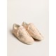 Women's Super-Star in pink nappa with ice-gray star and platinum heel tab Women's Super-Star in pink nappa with ice-gray star and platinum heel tab