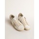 Women's Super-Star with a suede star and peach-pink glitter heel tab Women's Super-Star with a suede star and peach-pink glitter heel tab