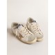 Women's Super-Star with gold glitter star and ice-gray suede inserts Women's Super-Star with gold glitter star and ice-gray suede inserts