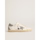 Women’s Super-Star with silver Swarovski crystal star and heel tab Women’s Super-Star with silver Swarovski crystal star and heel tab