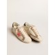Women's Super-Star LTD with pink gabardine star and gray suede heel tab Women's Super-Star LTD with pink gabardine star and gray suede heel tab