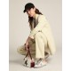 Super-Star Sabots in white leather with shearling lining Super-Star Sabots in white leather with shearling lining