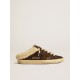 Super-Star Sabots in glitter with brown star and shearling lining Super-Star Sabots in glitter with brown star and shearling lining