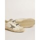 Women's Old School with silver glitter star and ice-gray suede tongue Women's Old School with silver glitter star and ice-gray suede tongue