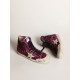 Francy sneakers with sequins and handwritten lettering on the outsole Francy sneakers with sequins and handwritten lettering on the outsole