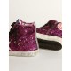 Francy sneakers with sequins and handwritten lettering on the outsole Francy sneakers with sequins and handwritten lettering on the outsole