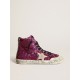 Francy sneakers with sequins and handwritten lettering on the outsole Francy sneakers with sequins and handwritten lettering on the outsole