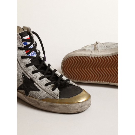 Women's Francy Penstar LAB with floral print and black star Women's Francy Penstar LAB with floral print and black star
