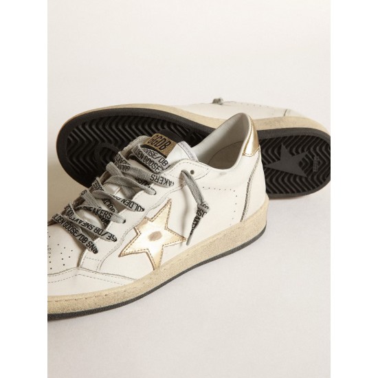 Women's Ball Star with gold star and heel tab Women's Ball Star with gold star and heel tab