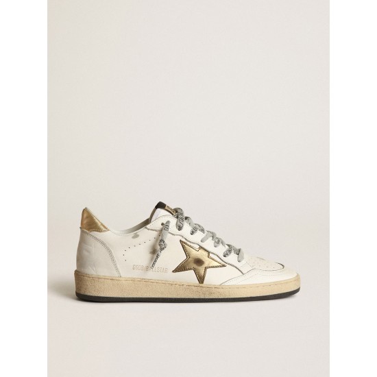 Women's Ball Star with gold star and heel tab Women's Ball Star with gold star and heel tab
