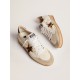 Women's Ball Star with leopard print pony skin star and black heel tab Women's Ball Star with leopard print pony skin star and black heel tab