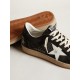 Women's Ball Star in black suede with white leather star Women's Ball Star in black suede with white leather star