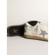 White Ball Star with a Swarovski crystal star and heel tab White Ball Star with a Swarovski crystal star and heel tab