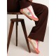Women's Ball Star in white nappa with glitter star Women's Ball Star in white nappa with glitter star