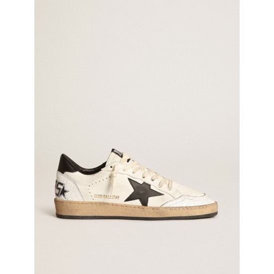 Ball Star in nappa with black star and black heel tab Ball Star in nappa with black star and black heel tab