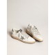 Women's Ball Star in nappa with white star and glitter heel tab Women's Ball Star in nappa with white star and glitter heel tab