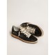 Ball Star in black mesh with black suede star Ball Star in black mesh with black suede star