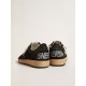 Ball Star in black mesh with black suede star Ball Star in black mesh with black suede star