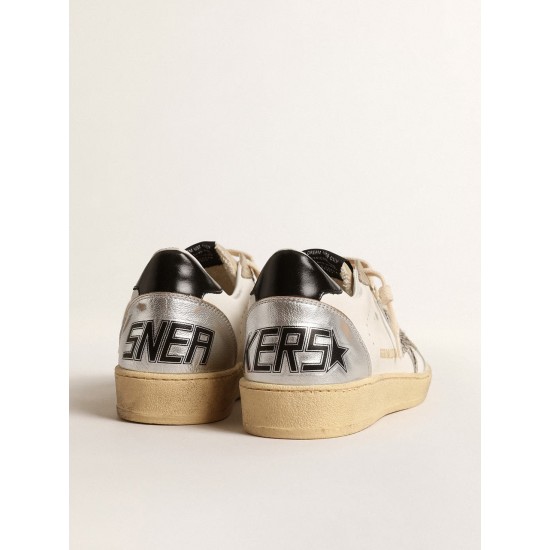 Ball Star LTD with zebra-print star and metallic leather insert Ball Star LTD with zebra-print star and metallic leather insert