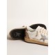 Ball Star with metallic leather star and glitter heel tab Ball Star with metallic leather star and glitter heel tab