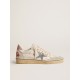 Ball Star LTD with glitter star and pink suede heel tab Ball Star LTD with glitter star and pink suede heel tab