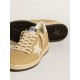 Ball Star in golden Swarovski crystals with milk-white leather star Ball Star in golden Swarovski crystals with milk-white leather star