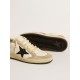 Ball Star in nappa and suede with black glitter star and heel tab Ball Star in nappa and suede with black glitter star and heel tab