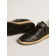 Ball Star in black nappa leather with black glitter star and suede heel tab Ball Star in black nappa leather with black glitter star and suede heel tab
