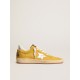 Ball Star in honey suede with silver leather star and heel tab Ball Star in honey suede with silver leather star and heel tab