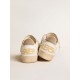 Ball Star with blue glitter star and dove-gray suede heel tab Ball Star with blue glitter star and dove-gray suede heel tab