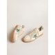 Ball Star LTD in nappa with green crocodile-print leather star Ball Star LTD in nappa with green crocodile-print leather star