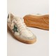 Ball Star LTD in nappa with green crocodile-print leather star Ball Star LTD in nappa with green crocodile-print leather star