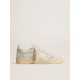 Ball Star LTD in baby blue nappa with white star Ball Star LTD in baby blue nappa with white star
