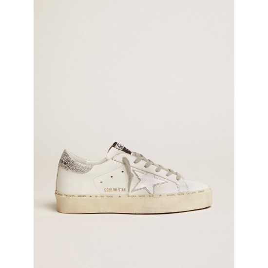 Women's Hi Star with star and metallic silver heel Women's Hi Star with star and metallic silver heel