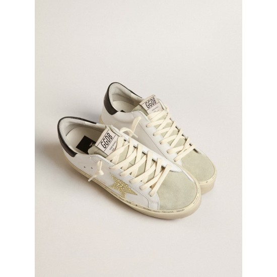 Hi Star with Swarovski crystal star and black heel tab Hi Star with Swarovski crystal star and black heel tab