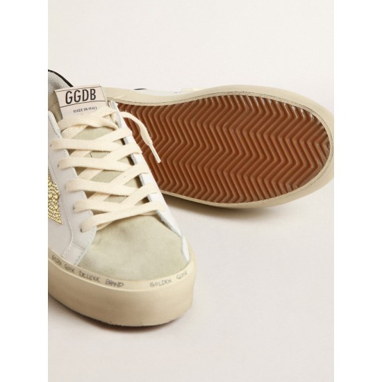 Hi Star with Swarovski crystal star and black heel tab Hi Star with Swarovski crystal star and black heel tab