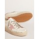 Hi Star with suede star and old rose leather heel tab Hi Star with suede star and old rose leather heel tab
