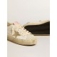 Hi Star with platinum metallic leather star and glitter heel tab Hi Star with platinum metallic leather star and glitter heel tab