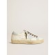 Hi Star LTD in leather with light blue leather star and heel tab Hi Star LTD in leather with light blue leather star and heel tab